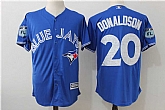 Toronto Blue Jays #20 Josh Donaldson Blue 2017 Spring Training New Cool Base Stitched Jersey,baseball caps,new era cap wholesale,wholesale hats
